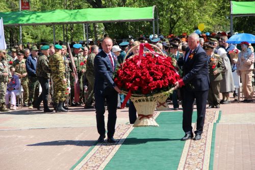 Фоторепортаж празднования Дня Победы в Заинске