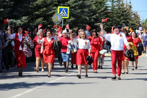 Фоторепортаж празднования Дня Победы в Заинске