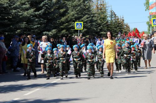 Фоторепортаж празднования Дня Победы в Заинске