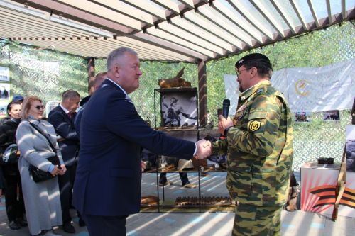 Фоторепортаж празднования Дня Победы в Заинске