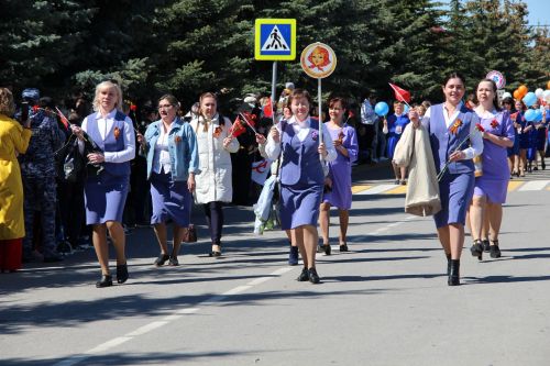 Фоторепортаж празднования Дня Победы в Заинске