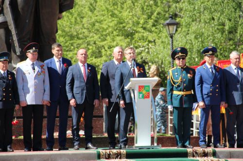 Фоторепортаж празднования Дня Победы в Заинске