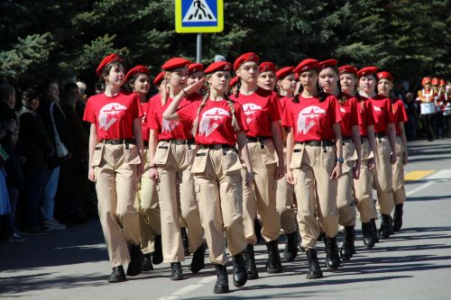 Фоторепортаж празднования Дня Победы в Заинске
