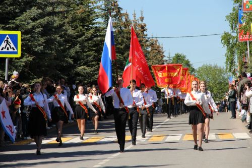 Фоторепортаж празднования Дня Победы в Заинске