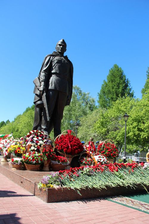 Фоторепортаж празднования Дня Победы в Заинске