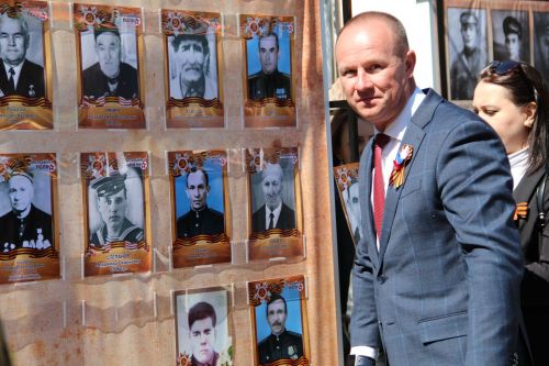 Фоторепортаж празднования Дня Победы в Заинске