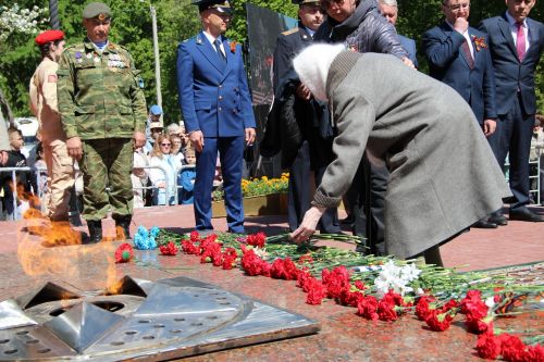Фоторепортаж празднования Дня Победы в Заинске
