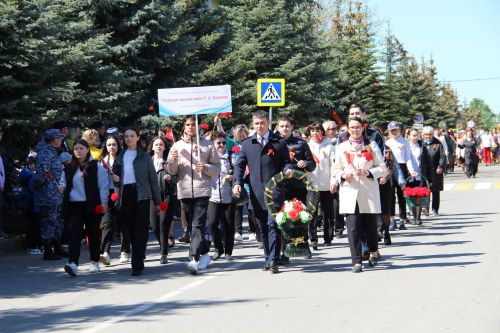 Фоторепортаж празднования Дня Победы в Заинске