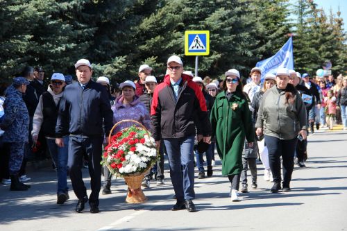Фоторепортаж празднования Дня Победы в Заинске