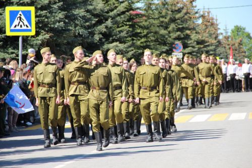 Фоторепортаж празднования Дня Победы в Заинске