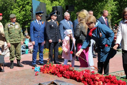 Фоторепортаж празднования Дня Победы в Заинске