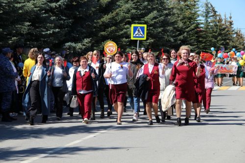 Фоторепортаж празднования Дня Победы в Заинске