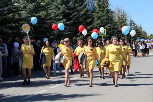 Фоторепортаж празднования Дня Победы в Заинске