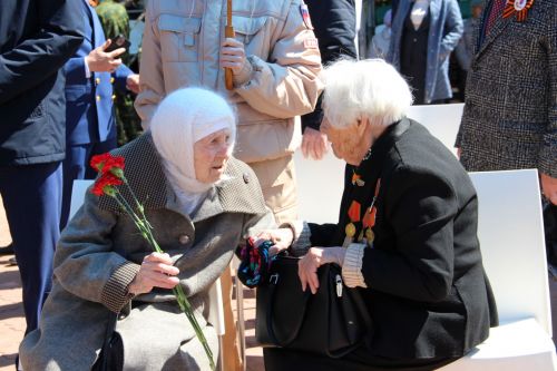 Фоторепортаж празднования Дня Победы в Заинске