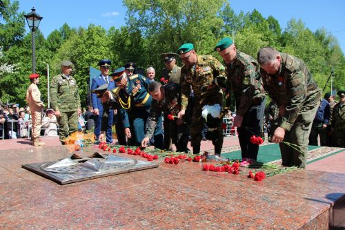 Фоторепортаж празднования Дня Победы в Заинске
