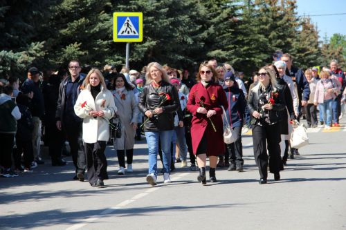 Фоторепортаж празднования Дня Победы в Заинске