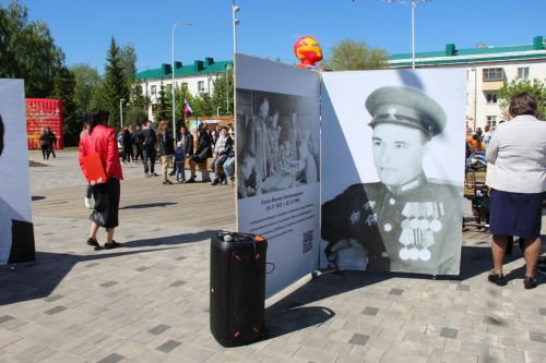 Фоторепортаж празднования Дня Победы в Заинске