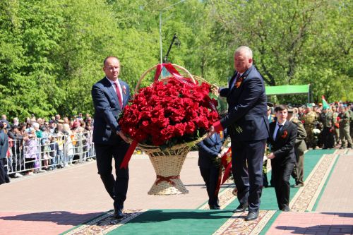 Фоторепортаж празднования Дня Победы в Заинске