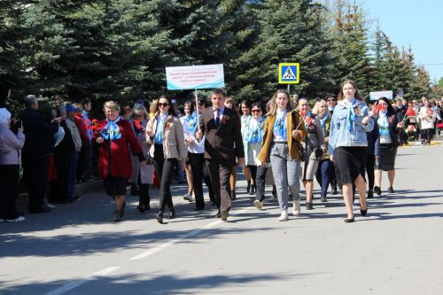 Фоторепортаж празднования Дня Победы в Заинске