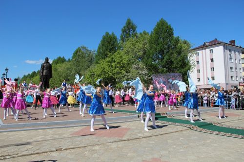 Фоторепортаж празднования Дня Победы в Заинске