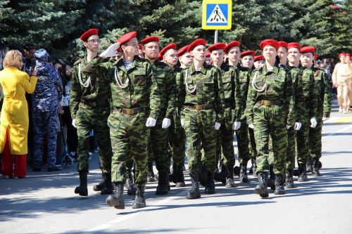 Фоторепортаж празднования Дня Победы в Заинске