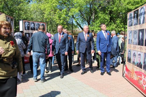 Фоторепортаж празднования Дня Победы в Заинске