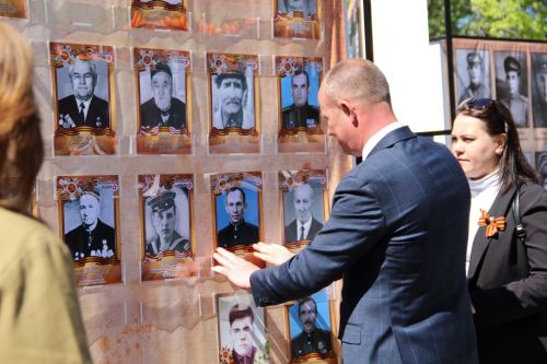 Фоторепортаж празднования Дня Победы в Заинске