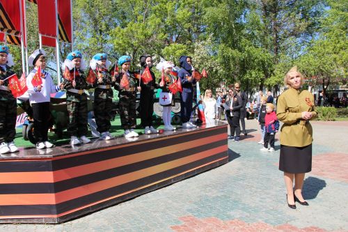 Фоторепортаж празднования Дня Победы в Заинске