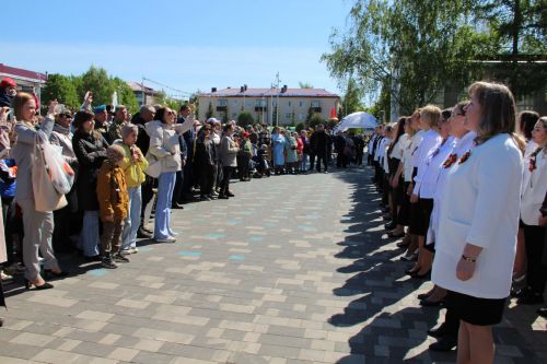 Фоторепортаж празднования Дня Победы в Заинске