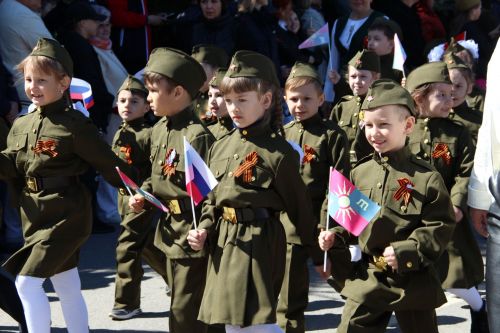 Фоторепортаж празднования Дня Победы в Заинске