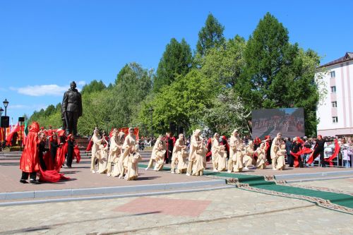 Фоторепортаж празднования Дня Победы в Заинске