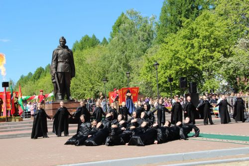 Фоторепортаж празднования Дня Победы в Заинске