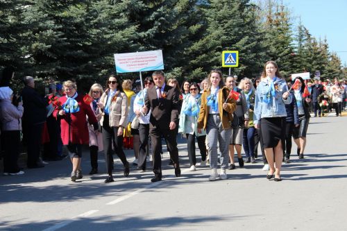 Фоторепортаж празднования Дня Победы в Заинске