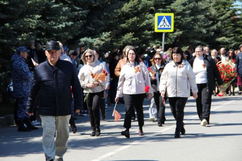 Фоторепортаж празднования Дня Победы в Заинске