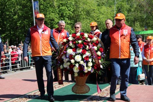 Фоторепортаж празднования Дня Победы в Заинске