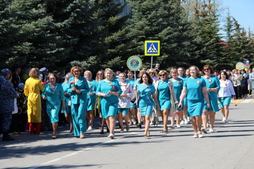 Фоторепортаж празднования Дня Победы в Заинске