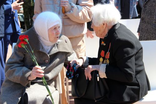 Фоторепортаж празднования Дня Победы в Заинске