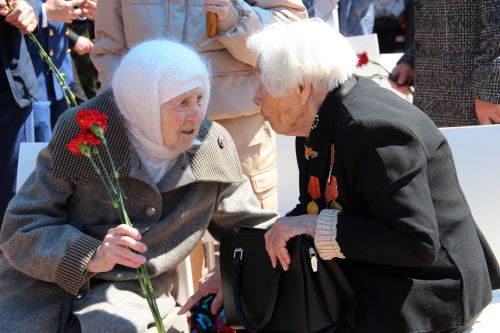 Фоторепортаж празднования Дня Победы в Заинске