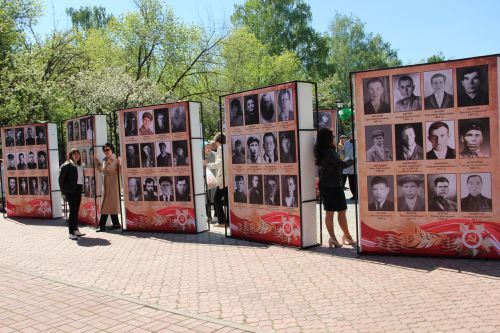 Фоторепортаж празднования Дня Победы в Заинске