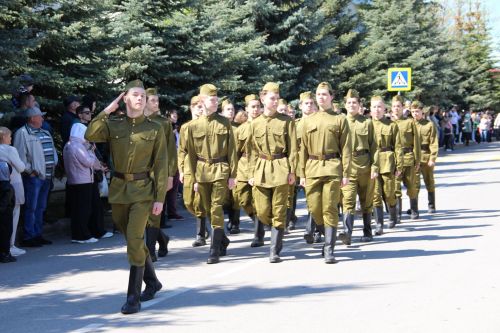 Фоторепортаж празднования Дня Победы в Заинске