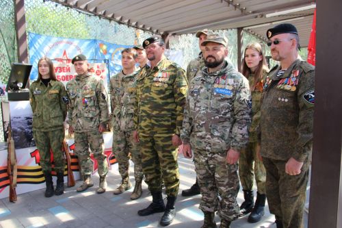 Фоторепортаж празднования Дня Победы в Заинске