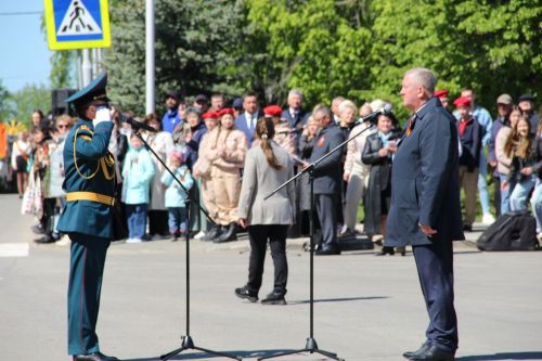 Фоторепортаж празднования Дня Победы в Заинске