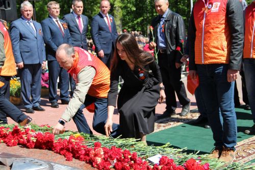 Фоторепортаж празднования Дня Победы в Заинске