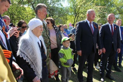 Фоторепортаж празднования Дня Победы в Заинске