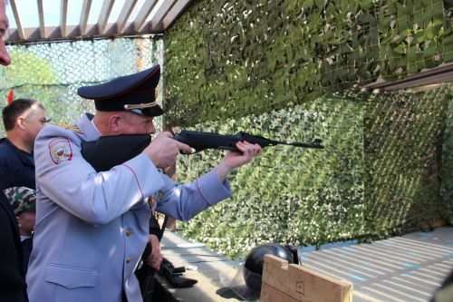Фоторепортаж празднования Дня Победы в Заинске