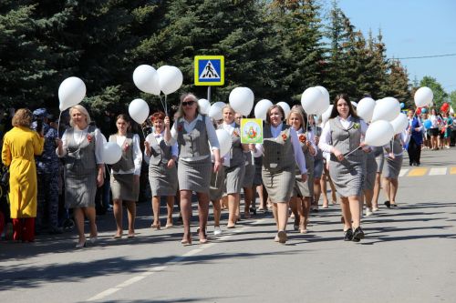 Фоторепортаж празднования Дня Победы в Заинске