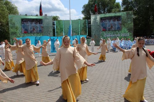 Самые лучшие моменты Сабантуя в Заинском районе