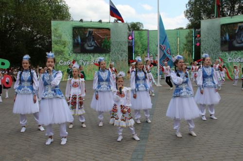 Самые лучшие моменты Сабантуя в Заинском районе
