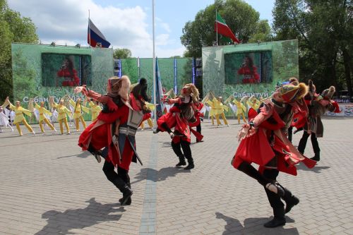 Самые лучшие моменты Сабантуя в Заинском районе