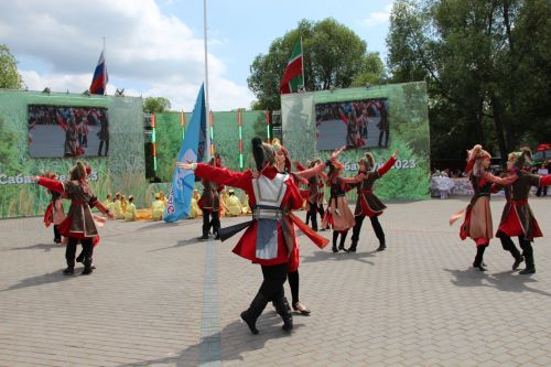 Самые лучшие моменты Сабантуя в Заинском районе